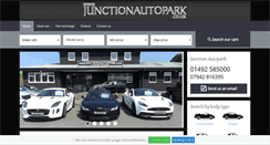 Desktop Screenshot of junctionautopark.co.uk
